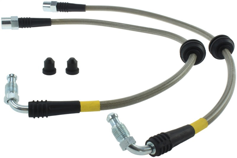 Load image into Gallery viewer, StopTech 07-08 Audi RS4 Front Stainless Steel Brake Line Kit
