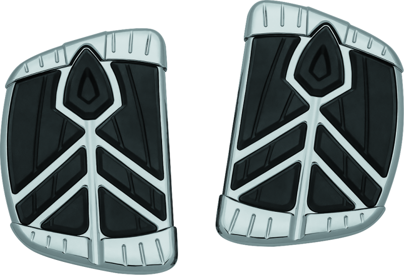 Load image into Gallery viewer, Kuryakyn Spear Mini Boards Without Adapter Chrome

