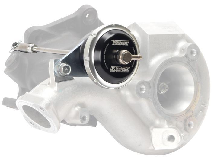Load image into Gallery viewer, Turbosmart IWG75 Mitsubishi EVO 10 24 PSI Black Internal Wastegate Actuator
