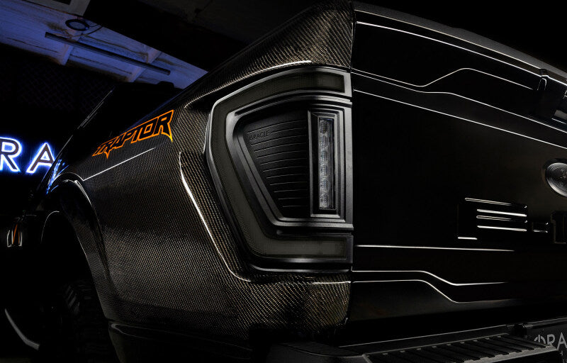 Load image into Gallery viewer, Oracle Lighting 21-24 Ford F-150 (Black Series) Flush Style LED Tail Lights
