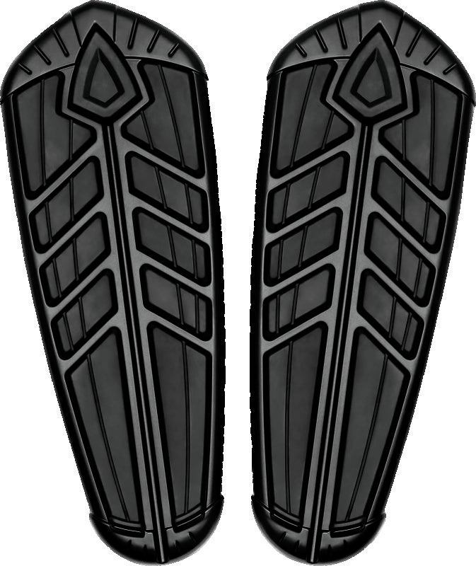 Load image into Gallery viewer, Kuryakyn Spear Driver Floorboard Inserts Satin Black
