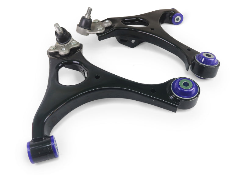 Load image into Gallery viewer, SuperPro 06 Honda Civic DX Front Lower Control Arm Set W/ Bushings
