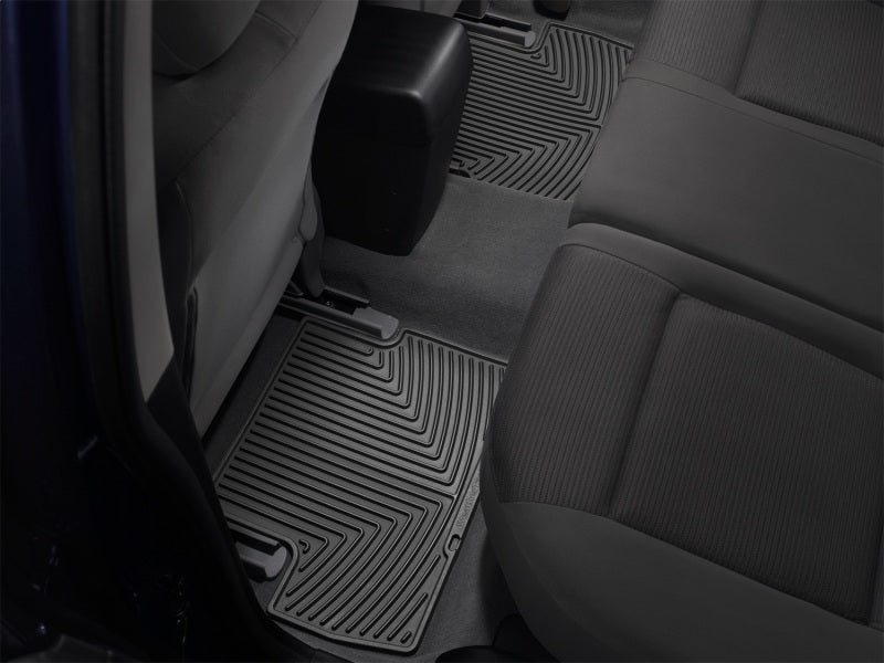 Load image into Gallery viewer, WeatherTech 06-12 BMW 3-Series Coupe Rear Rubber Mats - Black
