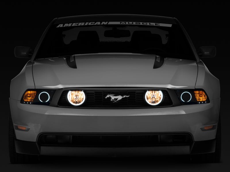 Load image into Gallery viewer, Raxiom 05-12 Ford Mustang GT LED Halo Fog Lights (Chrome)
