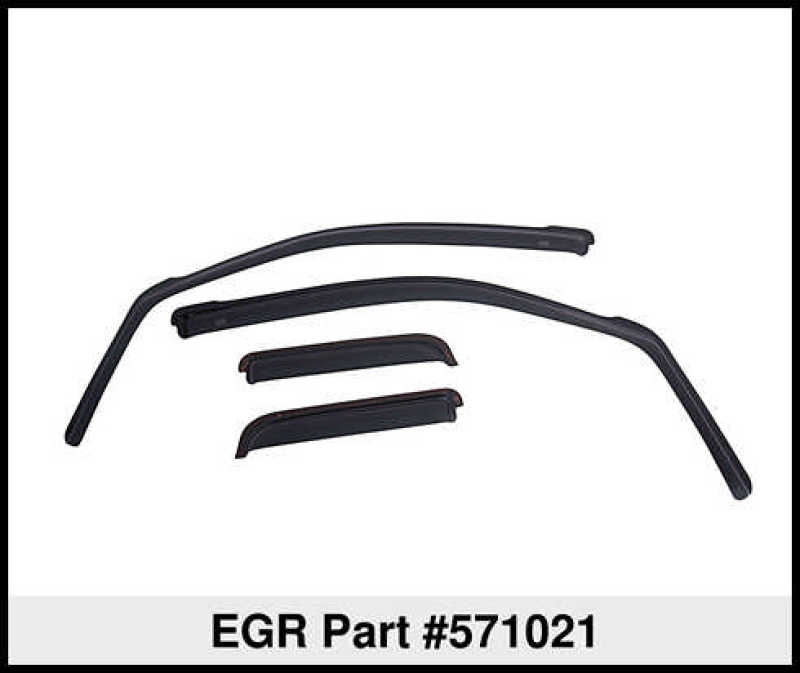 Load image into Gallery viewer, EGR 92-99 Chev Suburban/Yukon Tahoe / Crew Cab In-Channel Window Visors - Set of 4 (571021)
