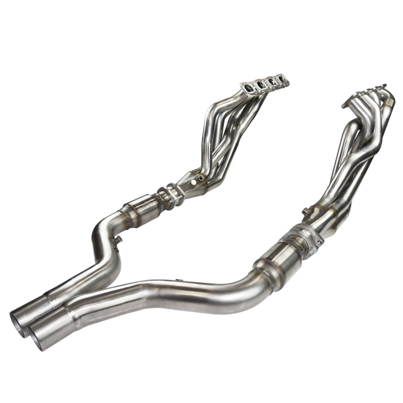 Load image into Gallery viewer, Kooks 09-16 Dodge Charger 5.7L 1-7/8in x 3in SS Long Tube Headers + 3in x 2-1/2in Catted SS Pipe
