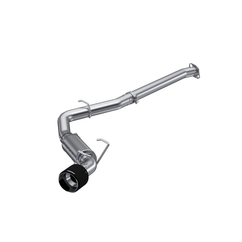 Load image into Gallery viewer, MBRP 12-22 Subaru BRZ 17-22 Toyota GR86 Stainless Steel 3in Cat-Back-Single Rear Exit w Carbon Tips
