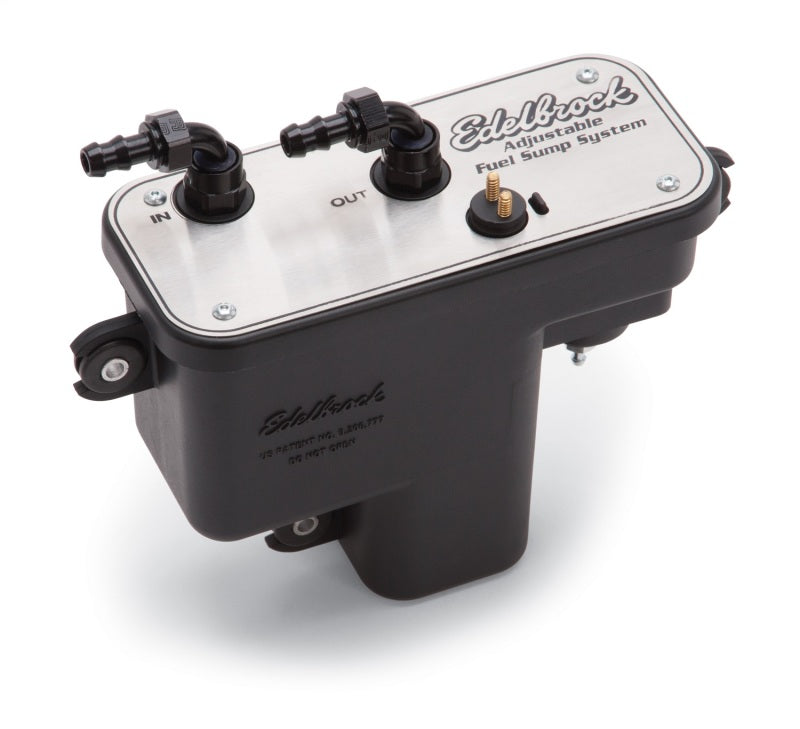 Load image into Gallery viewer, Edelbrock Fuel System Universal Fuel Sump Module Adjustable Fuel Sump Tank Only 255 LPH
