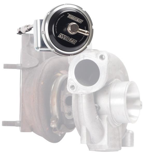 Load image into Gallery viewer, Turbosmart IWG75 Mitsubishi EVO 10 24 PSI Black Internal Wastegate Actuator
