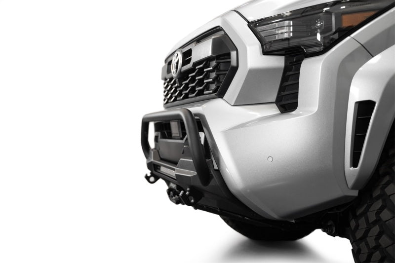 Load image into Gallery viewer, ADD 2024+ Toyota Tacoma Stealth Center Mount Winch Front Bumper w/ Top Hoop
