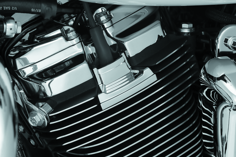Load image into Gallery viewer, Kuryakyn Precision Spark Plug Cover Milwaukee-8 Chrome
