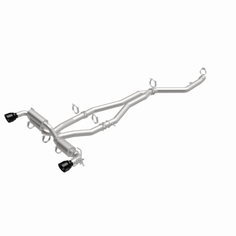 Load image into Gallery viewer, MagnaFlow 2020+ Toyota Supra SPEQ Series Cat-Back Performance Exhaust System w/ Black Chrome Tips
