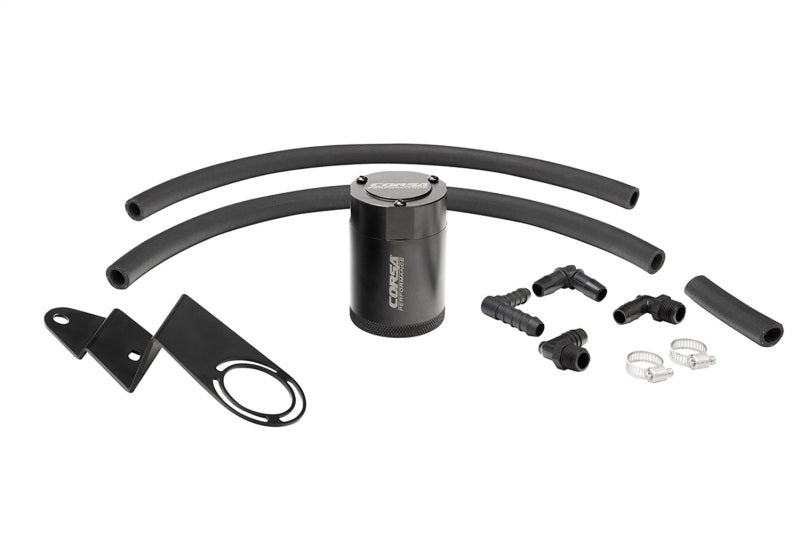 Load image into Gallery viewer, Corsa 22-24 Toyota Tundra 4WD 3.4L V6 Aluminum Oil Catch Can w/ Bracket
