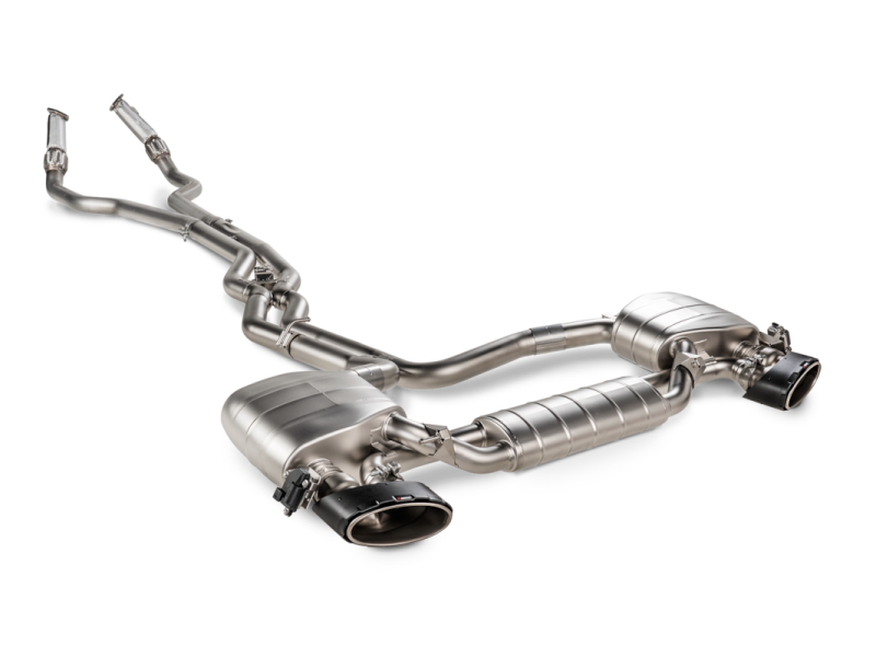 Load image into Gallery viewer, Akrapovic 2023 Audi RS6 Avant (C8) Evolution Line Cat Back (Titanium) (Req Link Pipe Set)
