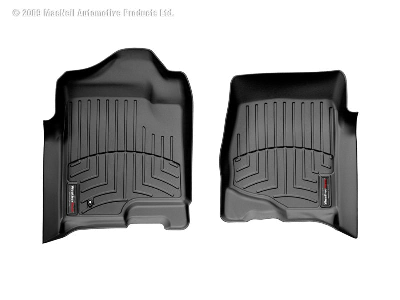 Load image into Gallery viewer, WeatherTech 07+ Chevrolet Avalanche Front FloorLiner - Black
