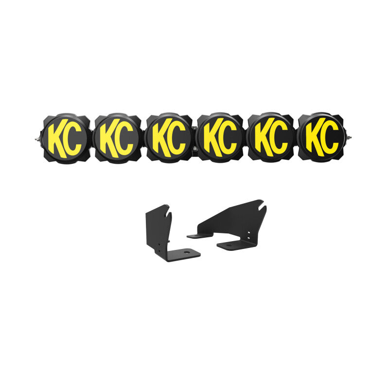 Load image into Gallery viewer, KC HiLiTES 2022+ Polaris RZR Pro XP 39in. Pro6 Gravity LED 6-Light 120w Combo Beam
