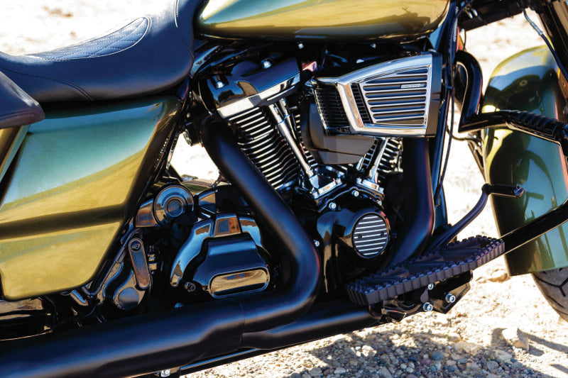 Load image into Gallery viewer, Kuryakyn Servo Cover Milwaukee-8 With Kuryakyn Air Cleaners Chrome
