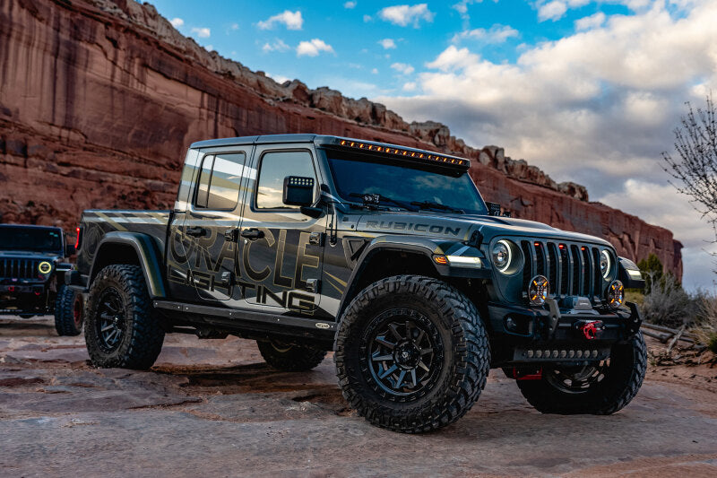 Load image into Gallery viewer, Oracle Jeep Wrangler JL/Gladiator JT Integrated Windhsiled LED Light Bar System
