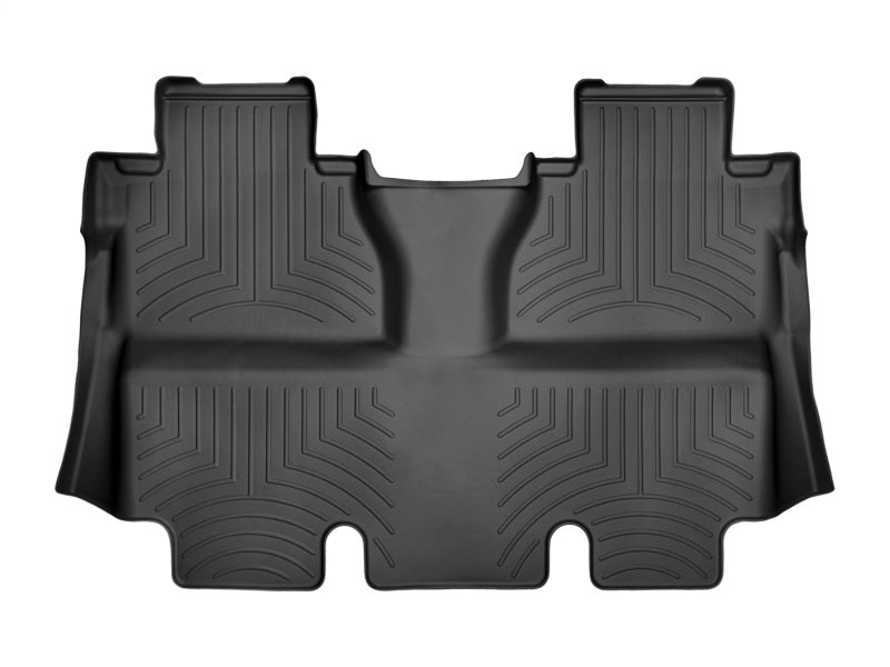 Load image into Gallery viewer, WeatherTech 14+ Toyota Tundra CrewMax Rear FloorLiners - Black
