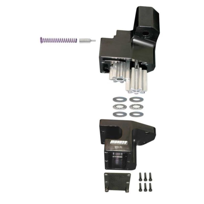 Load image into Gallery viewer, Moroso Chevrolet Small Block High Volume Billet Aluminum Oil Pump
