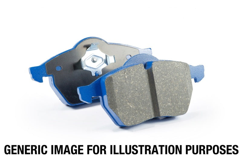 Load image into Gallery viewer, EBC 12-15 Porsche 911 (991) Carrera S 3.8L (Cast Iron Rotor Only) Bluestuff Front Brake Pads
