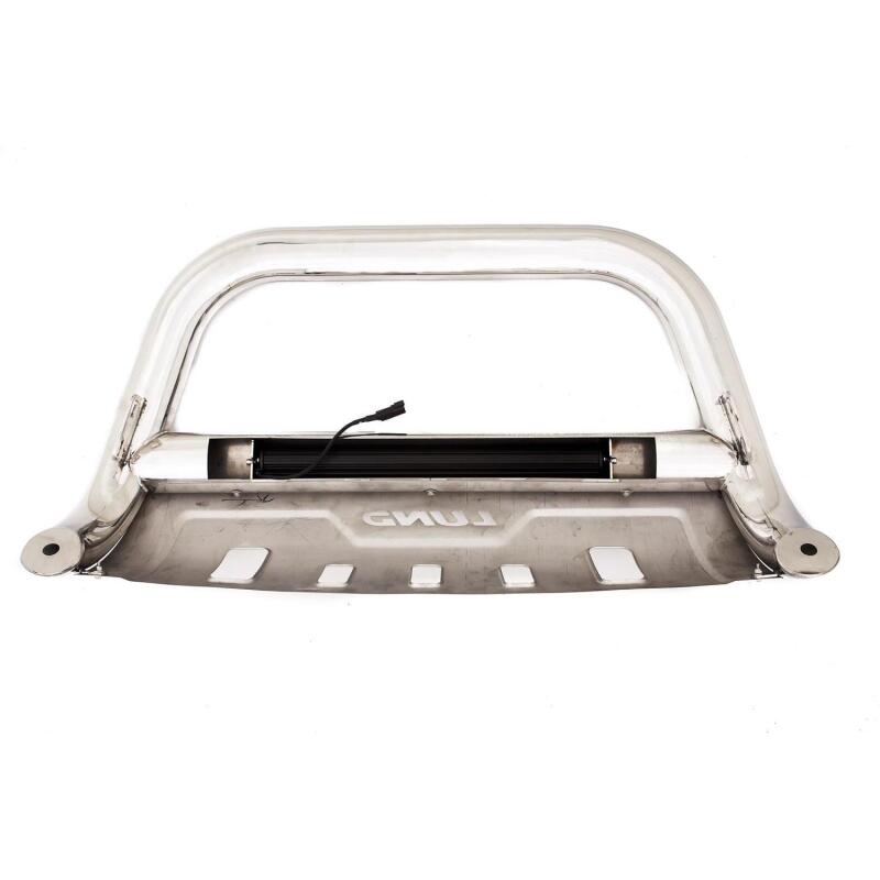 Load image into Gallery viewer, Lund 07-17 Chevy Silverado 1500 Bull Bar w/Light &amp; Wiring - Polished

