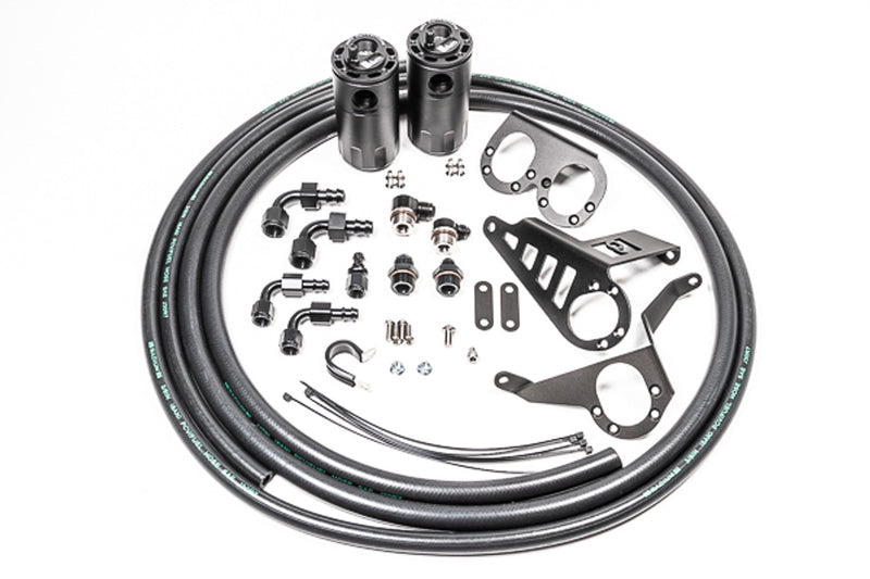Load image into Gallery viewer, Dual Catch Can Kit, MK4 Supra, Fluid Lock / 1994-2002 Toyota Supra (all versions)

