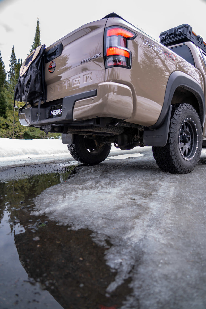 Load image into Gallery viewer, MBRP 22-23 Nissan Frontier 3.8L 3in Tip 3in Cat Back Turndown Exit Street Profile - Aluminized Steel
