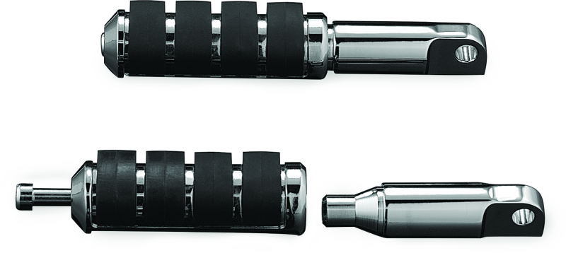 Load image into Gallery viewer, Kuryakyn Male Mount 2-1/2inch Footpeg Extension Chrome (Pair)
