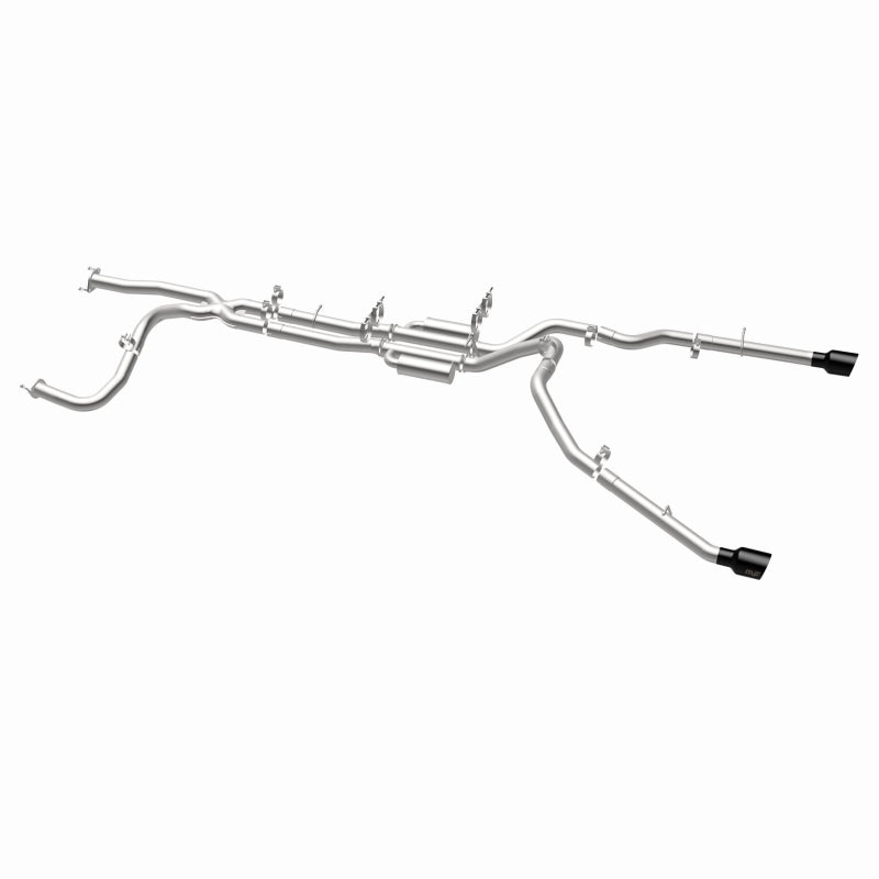 Load image into Gallery viewer, MagnaFlow 21-24 RAM 1500 TRX SPEQ Series Cat-Back Performance Exhaust System w/ Black Chrome Tips
