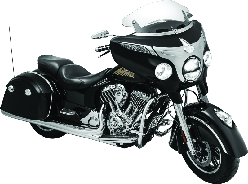 Load image into Gallery viewer, Kuryakyn Saddlebag Top Trim Indian Chrome
