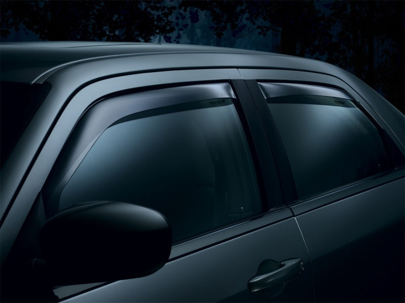 Load image into Gallery viewer, WeatherTech 07-13 Chevrolet Tahoe Front and Rear Side Window Deflectors - Dark Smoke
