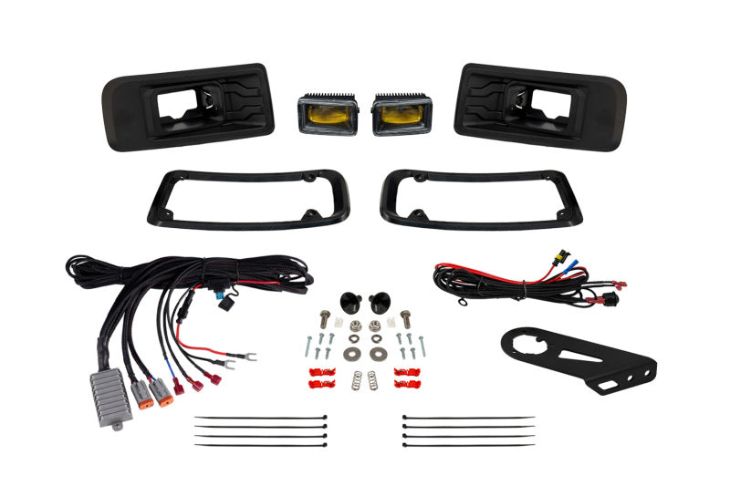 Load image into Gallery viewer, Diode Dynamics 2022+ Ford Maverick Elite Series Add-On LED Fog Light Kit Yellow

