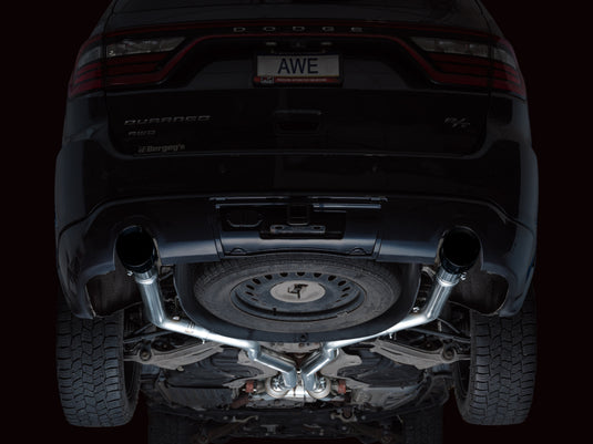 AWE Tuning 11-24 Dodge Durango 5.7L Track Edition Exhaust w/ Diamond Black Tips