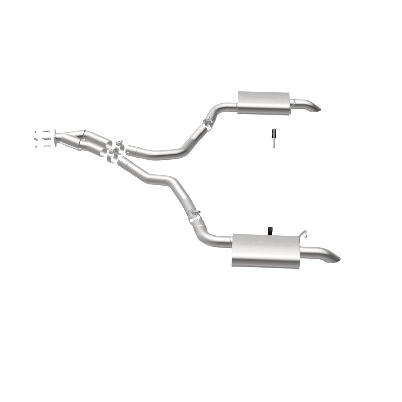 Load image into Gallery viewer, MagnaFlow 75-79 Chevy Corvette V8 5.7L Dual Split Rear Exit Stainless Cat-Back Perf Exhaust
