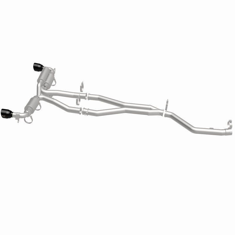 Load image into Gallery viewer, MagnaFlow 2020+ Toyota Supra SPEQ Series Cat-Back Performance Exhaust System w/ Black Chrome Tips
