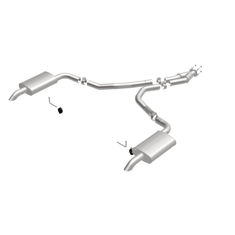 Load image into Gallery viewer, MagnaFlow 75-79 Chevy Corvette V8 5.7L Dual Split Rear Exit Stainless Cat-Back Perf Exhaust
