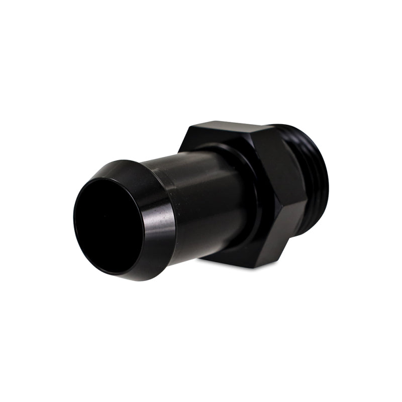Load image into Gallery viewer, Mishimoto -10 ORB to 3/4in Hose Barb Aluminum Fitting - Black
