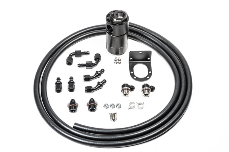 Load image into Gallery viewer, Radium Engineering Single Catch Can 6AN Kit Fluid Lock
