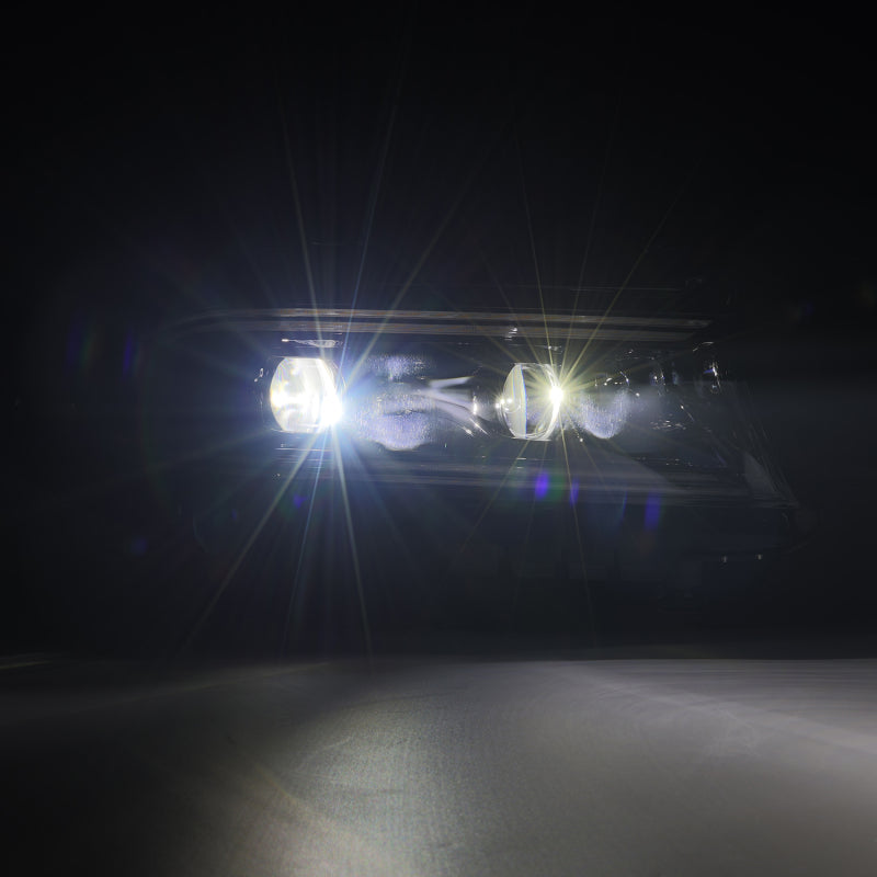Load image into Gallery viewer, AlphaRex 15-23 Dodge Charger LUXX LED Proj Headlights Alpha-Black w/Actv Light &amp; Seq.Sig / SB DRL
