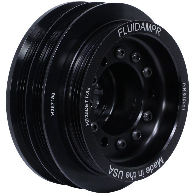 Load image into Gallery viewer, Fluidampr Nissan RB26DET Phase-1 BNR32 GT-R Steel Internally Balanced Damper
