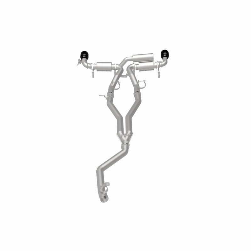 Load image into Gallery viewer, MagnaFlow 2020+ Toyota Supra SPEQ Series Cat-Back Performance Exhaust System w/ Black Chrome Tips

