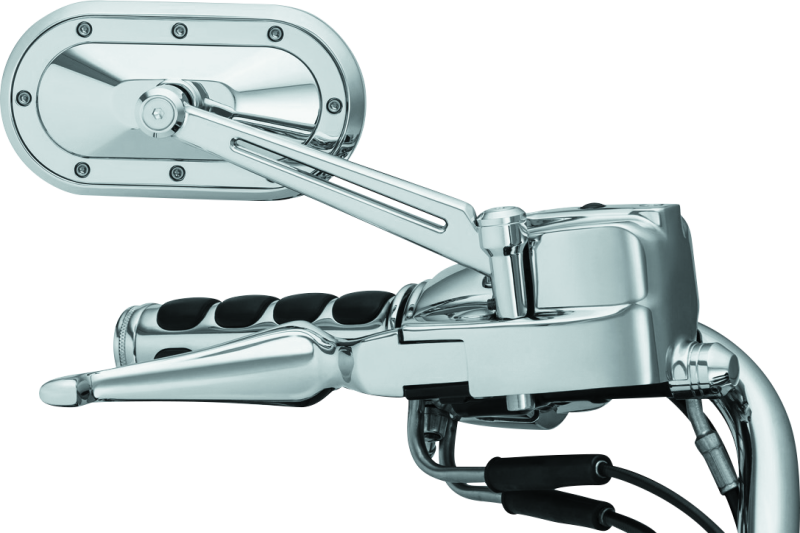Load image into Gallery viewer, Kuryakyn Heavy Industry Mirrors Chrome
