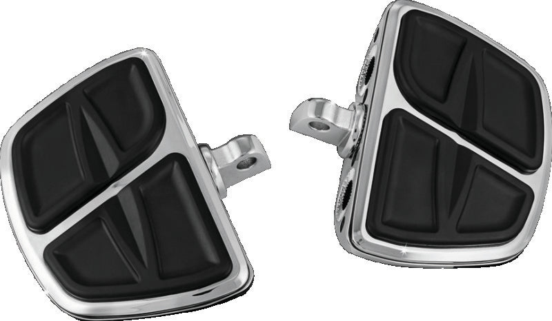 Load image into Gallery viewer, Kuryakyn Kinetic Mini Boards With Adapter Chrome
