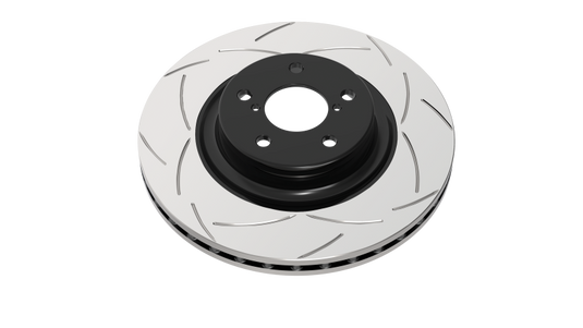 DBA 02-09 Subaru WRX / 02-07 STi 10 Stud Hole Rear Slotted Street Series Rotor