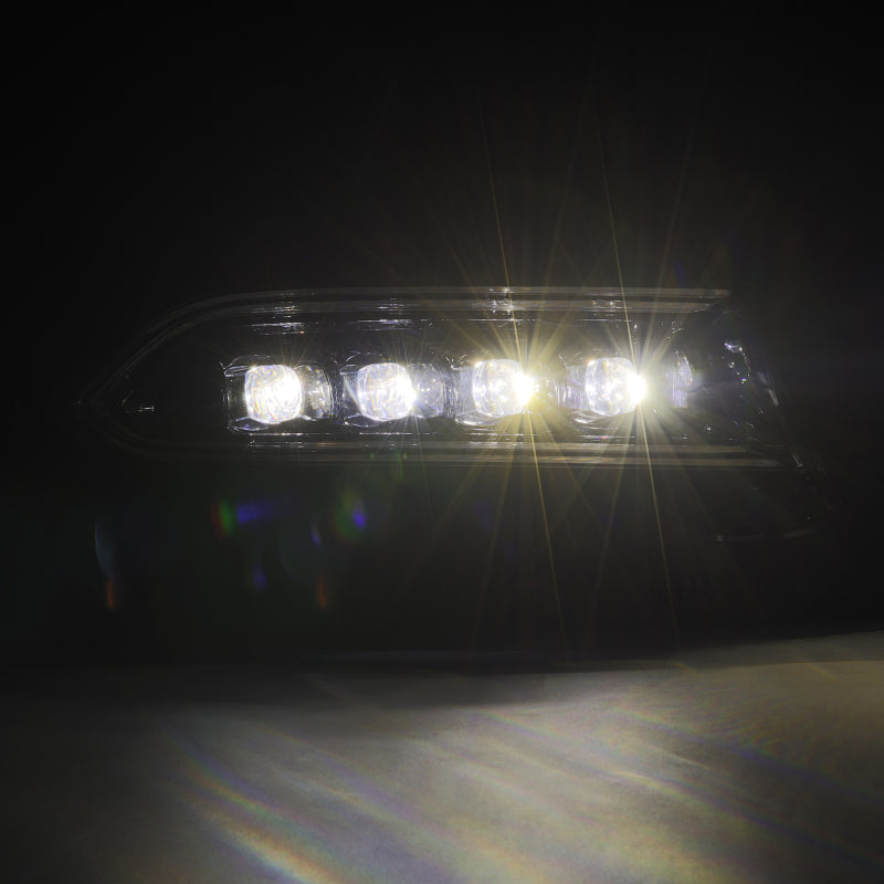 Load image into Gallery viewer, AlphaRex 15-23 Dodge Charger NOVA LED Proj Headlights Alpha-Blk w/Actv Light &amp; Seq.Sig / SB DRL
