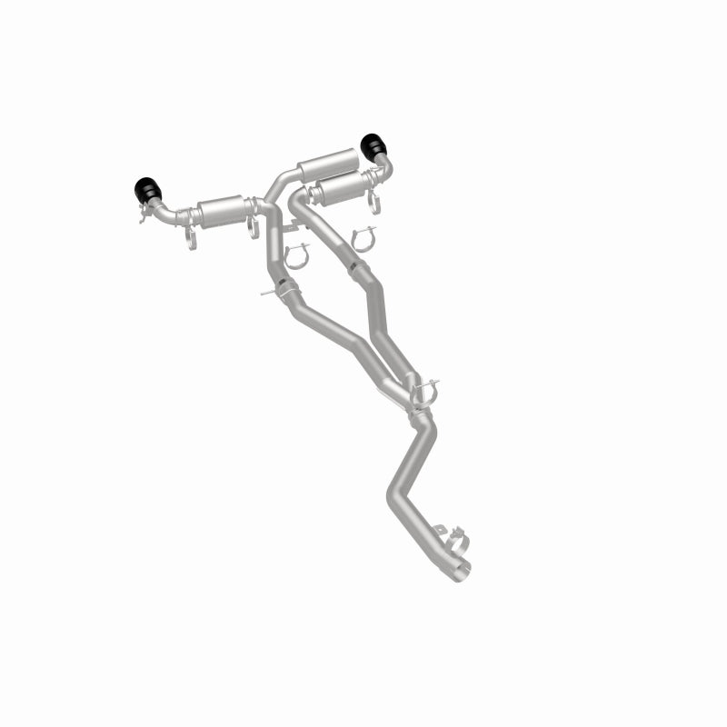 Load image into Gallery viewer, MagnaFlow 2020+ Toyota Supra SPEQ Series Cat-Back Performance Exhaust System w/ Black Chrome Tips
