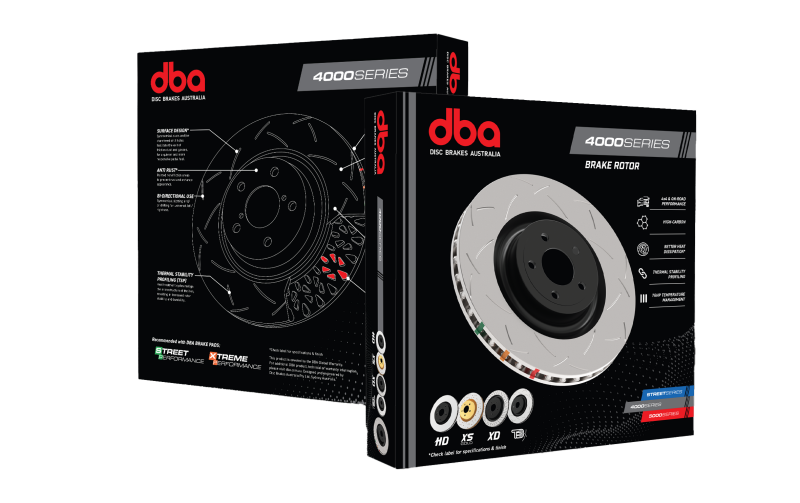 Load image into Gallery viewer, DBA 2010+ Camaro V8 SS Front Slotted 4000 Series Rotor

