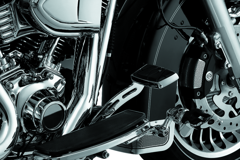 Load image into Gallery viewer, Kuryakyn Extended Brake Pedal Girder 08-13 Touring Chrome
