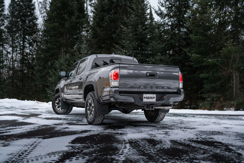 Load image into Gallery viewer, MBRP 2016 Toyota Tacoma 3.5L Cat Back Single Side Exit Aluminized Exhaust System
